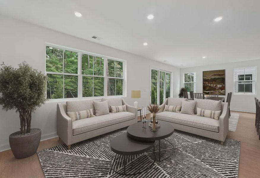 Virtually Staged Great Room - 10 of 21 Virtually Staged Great Room - 10 of 21