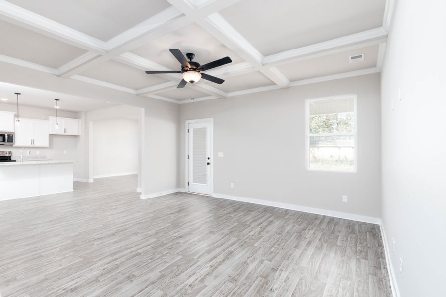 Representative unfurnished interior of a home built from the Cypress by Nason Homes in Brady Estates, Murfreesboro (Image 15).
