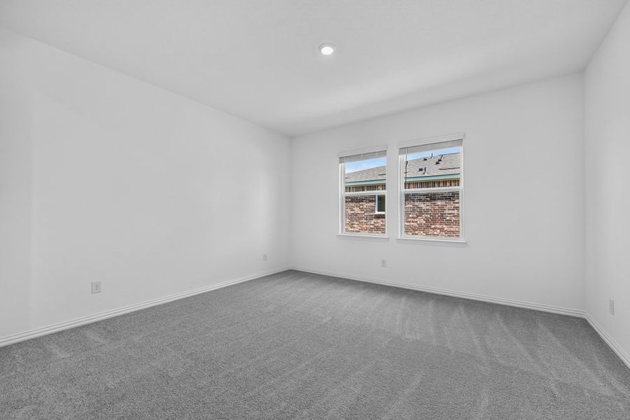 Spacious, unfurnished interior of a new home in Parks at Foster Crossing, Anna (Image 28). Spacious, unfurnished interior of a new home in Parks at Foster Crossing, Anna (Image 28).