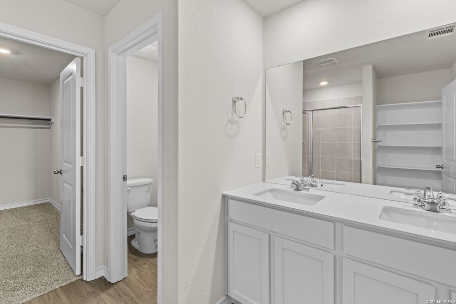 Furnished interior view inside a new home in Brookstone Creek, San Antonio (Image 9).