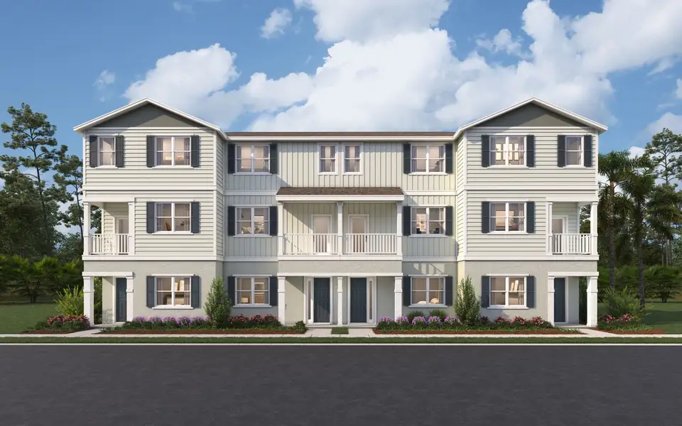 The Bartow Elevation A Rendering