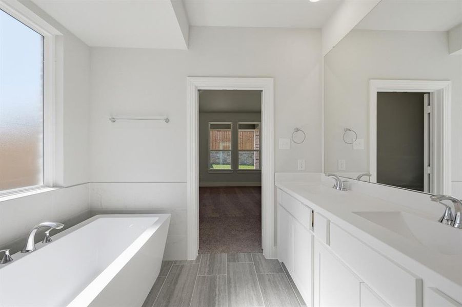 Furnished interior view inside a new home in Bel Air Village: 40ft. lots, Sherman (Image 14). Furnished interior view inside a new home in Bel Air Village: 40ft. lots, Sherman (Image 14).