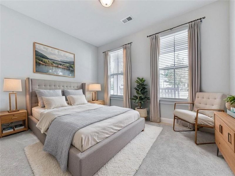 Furnished interior view inside a new home in Glenhaven at Ridgewalk, Woodstock (Image 19).