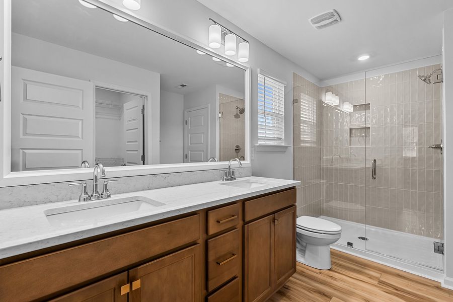 Furnished interior view inside a new home in Brooke Hill, Lewisville (Image 31).