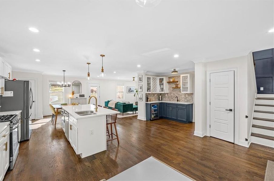 Furnished interior view inside a new home in , Scottdale (Image 15).