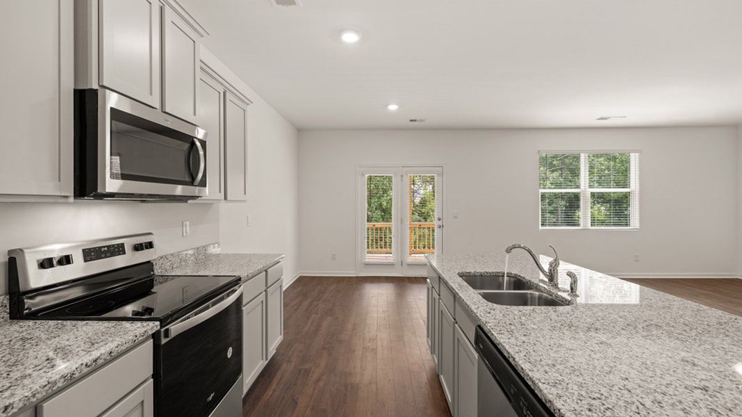 Furnished interior view inside a new home in Captain's Corner, Grovetown (Image 6).