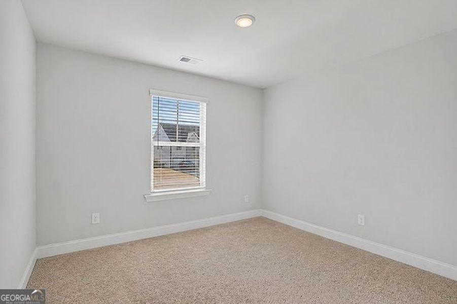 Spacious, unfurnished interior of a new home in Stone Brooke, Gray (Image 33).