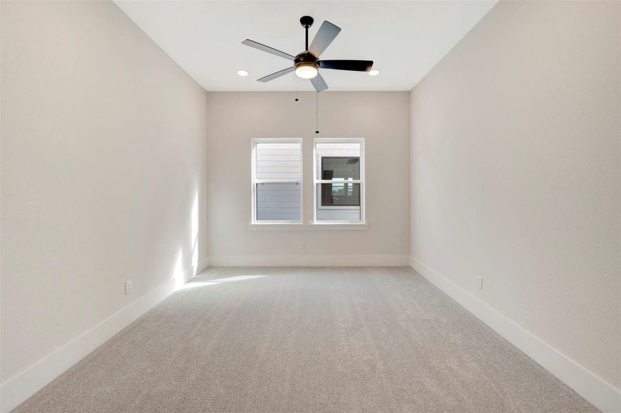 Spacious, unfurnished interior of a new home in Easthaven at Bridgeland Central - Vision Collection, Cypress (Image 20).