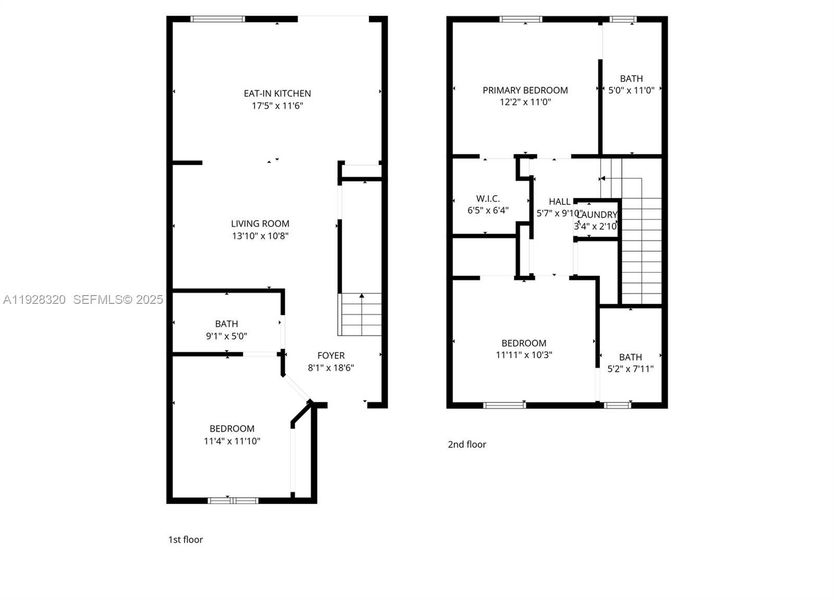 2D floor plan layout of this home in , Homestead, FL (Image 4).