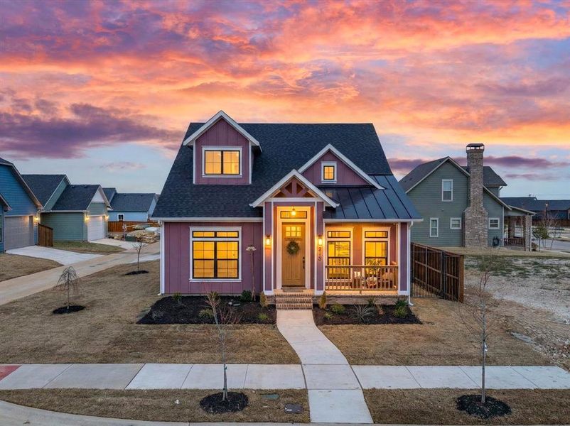 Front exterior of a new home in , Midlothian, TX, highlighting curb appeal (Image 30). Front exterior of a new home in , Midlothian, TX, highlighting curb appeal (Image 30).