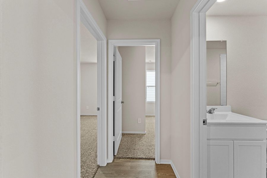 Spacious, unfurnished interior of a new home in Sunset Oaks, Maxwell (Image 23). Spacious, unfurnished interior of a new home in Sunset Oaks, Maxwell (Image 23).