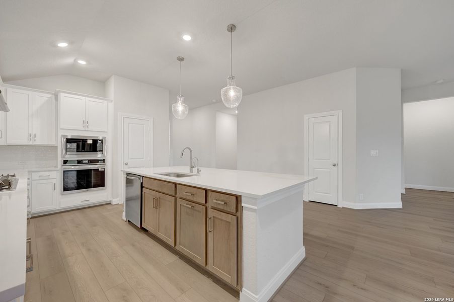 Furnished interior view inside a new home in Meyer Ranch – Legacy Series, New Braunfels (Image 15).