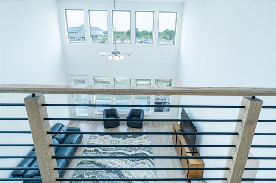 Overview from loft