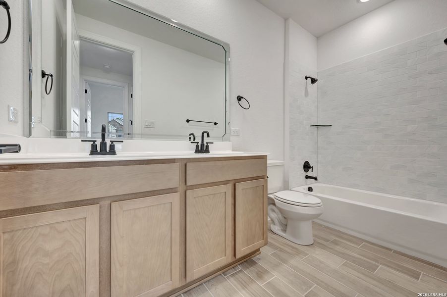 Furnished interior view inside a new home in Everly Estates, San Antonio (Image 14).