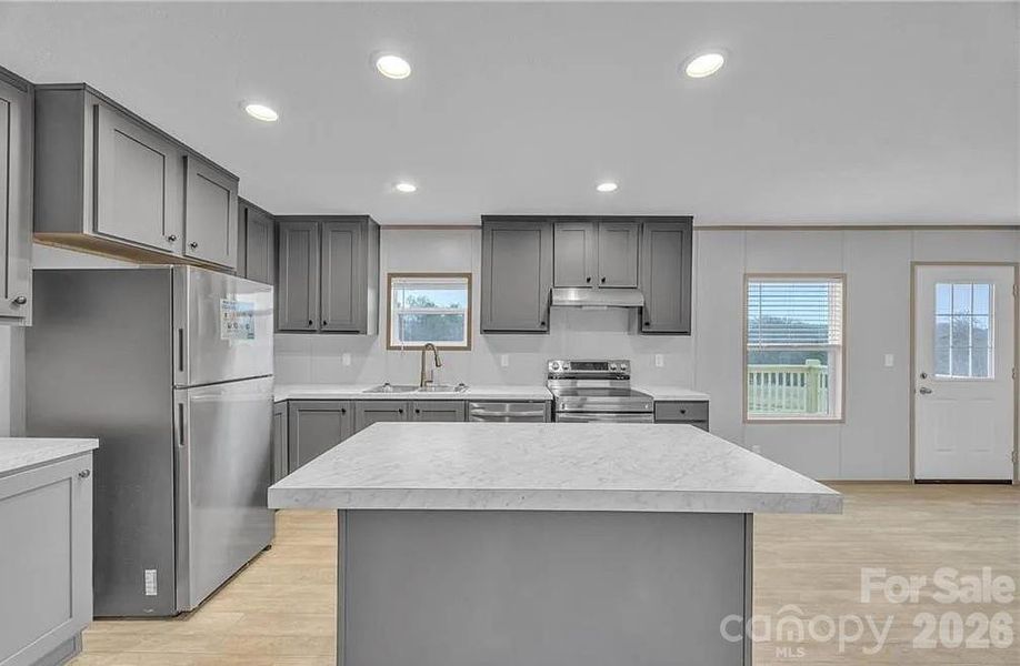 Furnished interior view inside a new home in , Connelly Springs (Image 5).