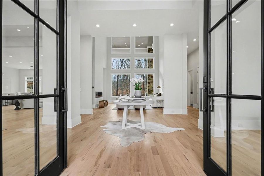 Furnished interior view inside a new home in , Alpharetta (Image 41).
