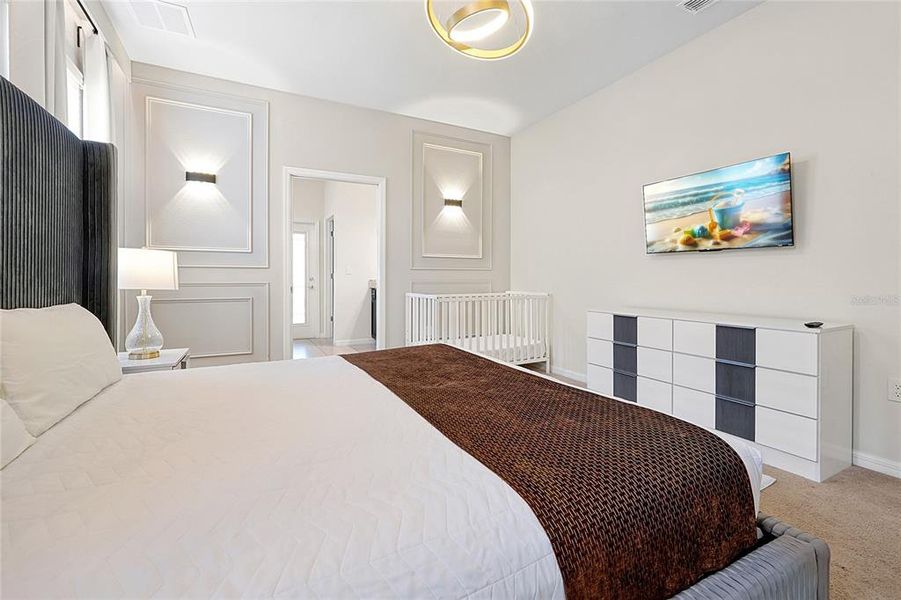 Furnished interior view inside a new home in Windsor Island Resort, Davenport (Image 51).