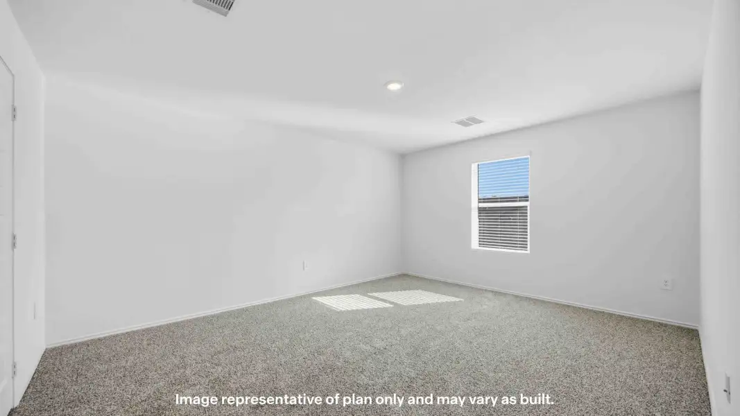Representative unfurnished interior of a home built from the The Dama by D.R. Horton in Pari Estates, Lubbock (Image 21). Representative unfurnished interior of a home built from the The Dama by D.R. Horton in Pari Estates, Lubbock (Image 21).