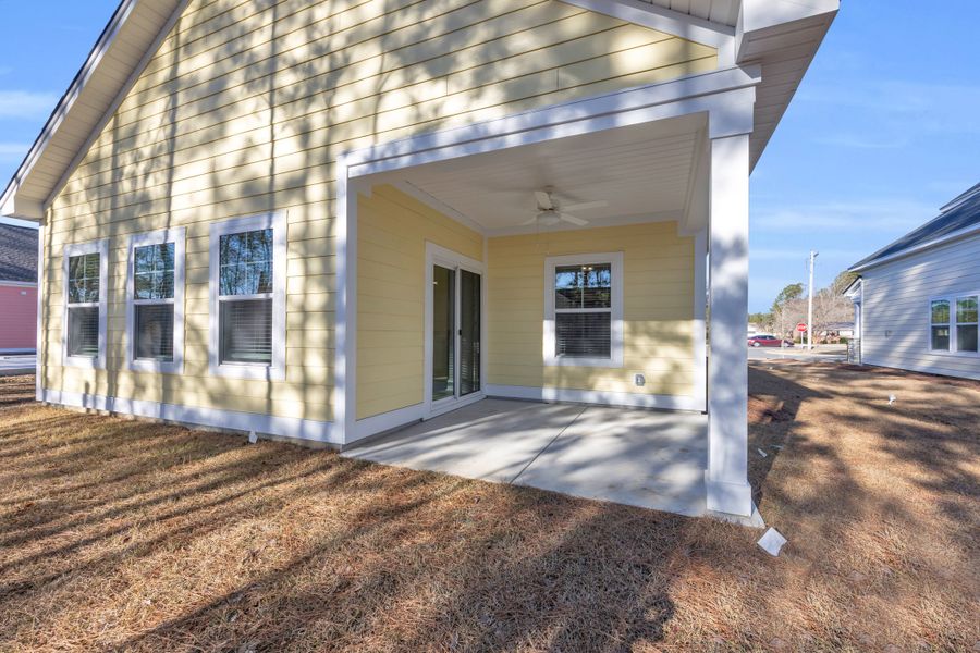 Representative exterior photo of a completed home built from the Glendale II by Great Southern Homes in White Oak Estates, Conway, SC (Image 23).