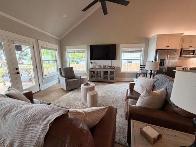 Furnished interior view inside a new home in , Flint (Image 11).