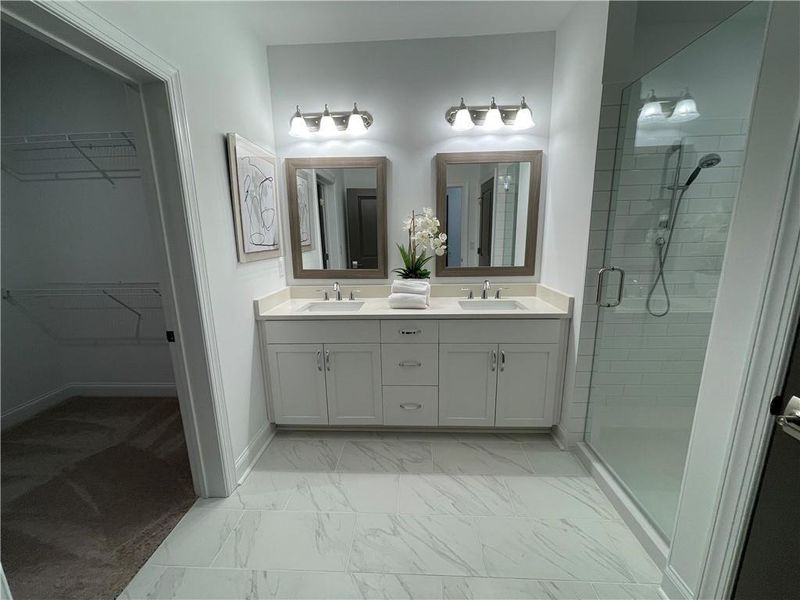 Furnished interior view inside a new home in Waterside Condos, Peachtree Corners (Image 10).