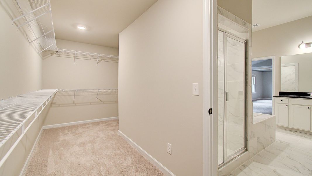 Representative furnished interior of a home built from the McKinley II by DRB Homes in Northcroft, Loganville (Image 3).