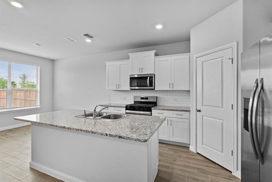 Furnished interior view inside a new home in Terra Trace, Fort Worth (Image 11).