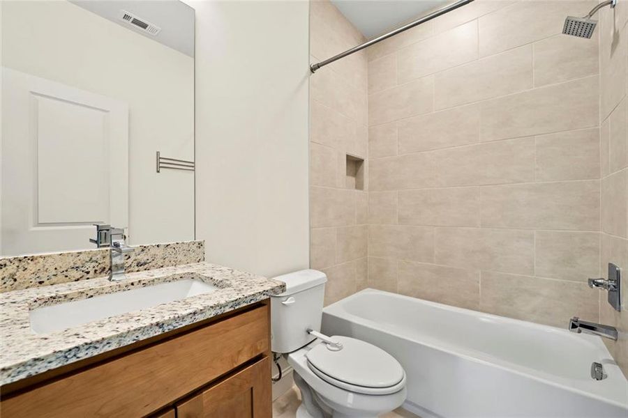 Furnished interior view inside a new home in , Conyers (Image 9).