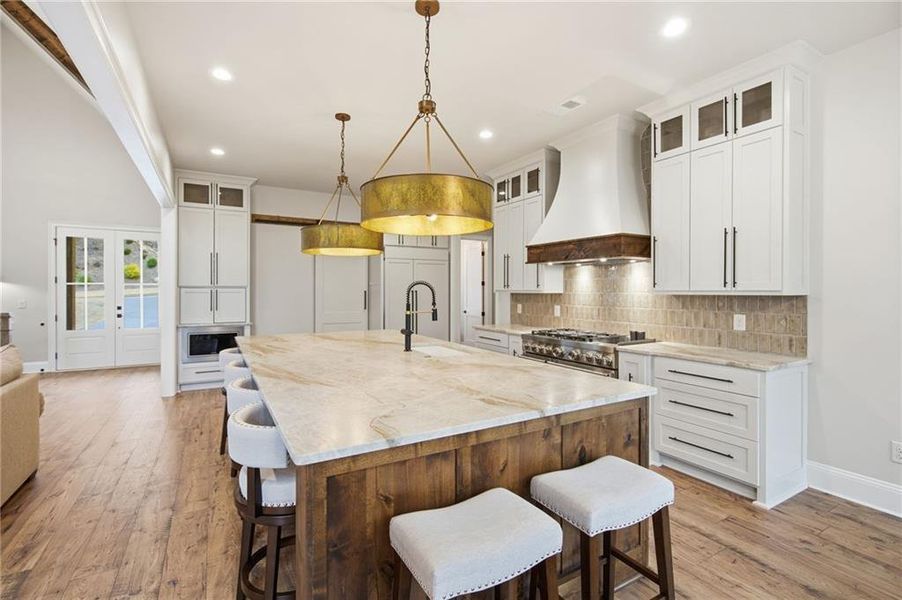 Furnished interior view inside a new home in , Dawsonville (Image 16).