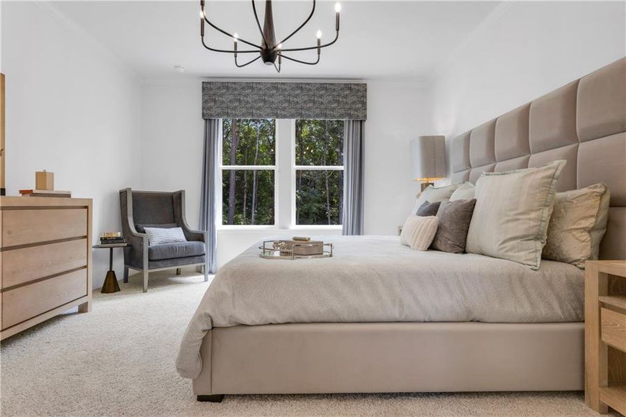 Furnished interior view inside a new home in Pickens Bluff, Hiram (Image 18).