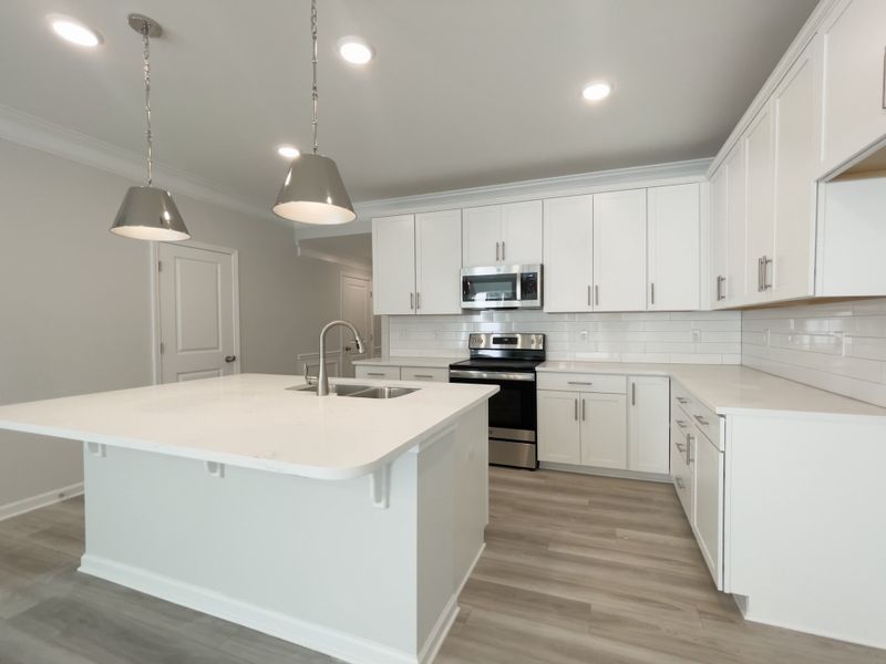 Furnished interior view inside a new home in Fairview Village Townhomes, Simpsonville (Image 5).
