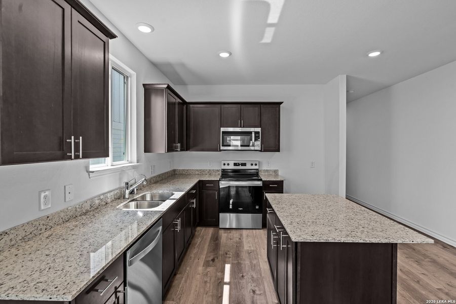 Furnished interior view inside a new home in Horizon Ridge, San Antonio (Image 9).