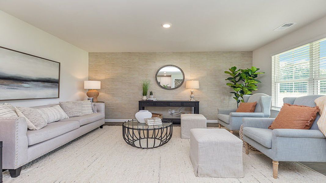 Furnished interior view inside a new home in Cottonwood Place, Tabor City (Image 6).