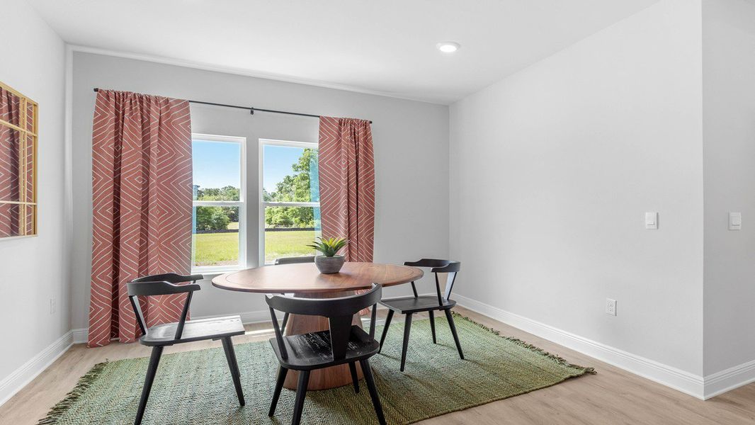 Furnished interior view inside a new home in Greystone, Crawfordville (Image 14). Furnished interior view inside a new home in Greystone, Crawfordville (Image 14).