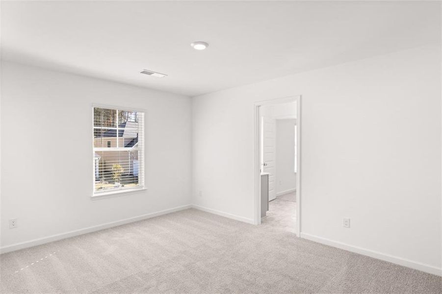 Spacious, unfurnished interior of a new home in The Gates at Pates Creek, Hampton (Image 33).