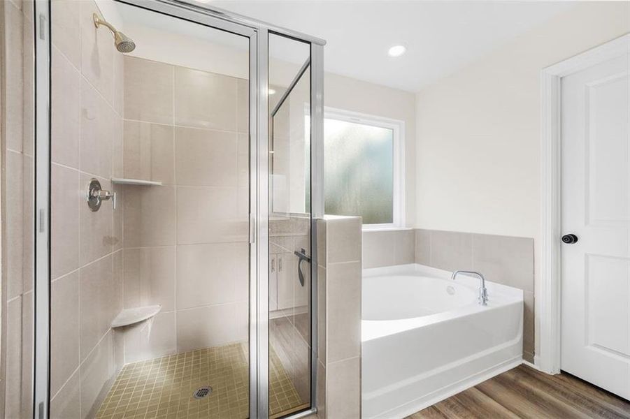 Furnished interior view inside a new home in , Loganville (Image 22).