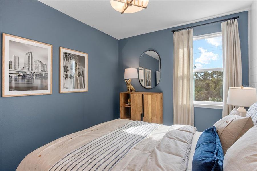 Furnished interior view inside a new home in , Tampa (Image 36). Furnished interior view inside a new home in , Tampa (Image 36).