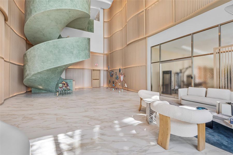 Furnished interior view inside a new home in , Pompano Beach (Image 16).