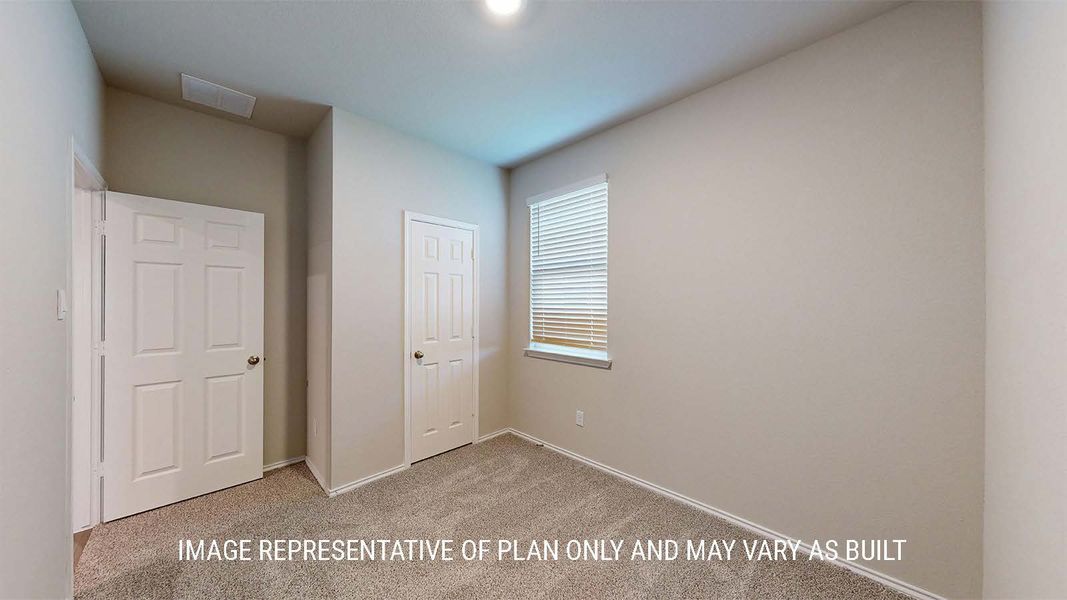 Representative unfurnished interior of a home built from the 1530 by D.R. Horton in The Terrace Duplexes, Temple (Image 18). Representative unfurnished interior of a home built from the 1530 by D.R. Horton in The Terrace Duplexes, Temple (Image 18).