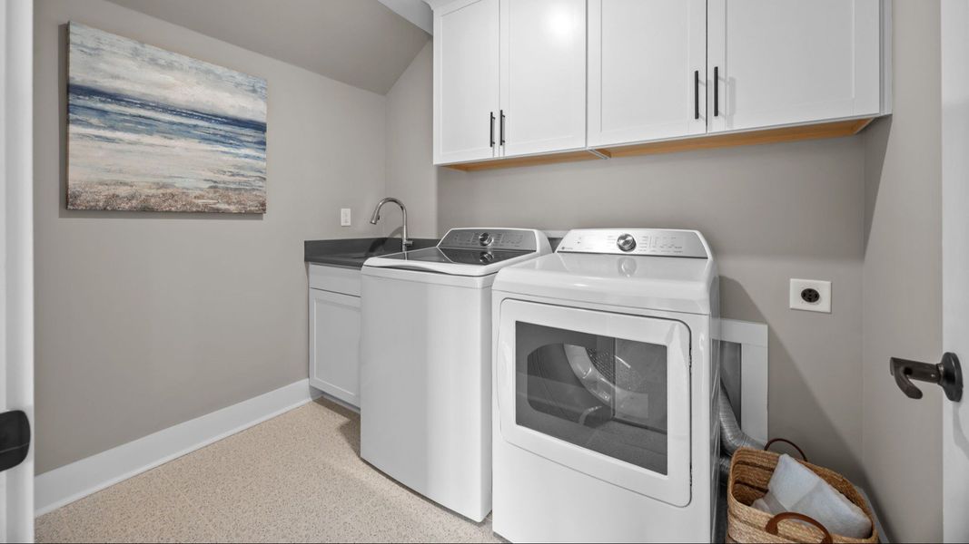 The Jordan Plan by DRB Homes in Farms at Bellingham, Mooresville, NC - Laundry The Jordan Plan by DRB Homes in Farms at Bellingham, Mooresville, NC - Laundry