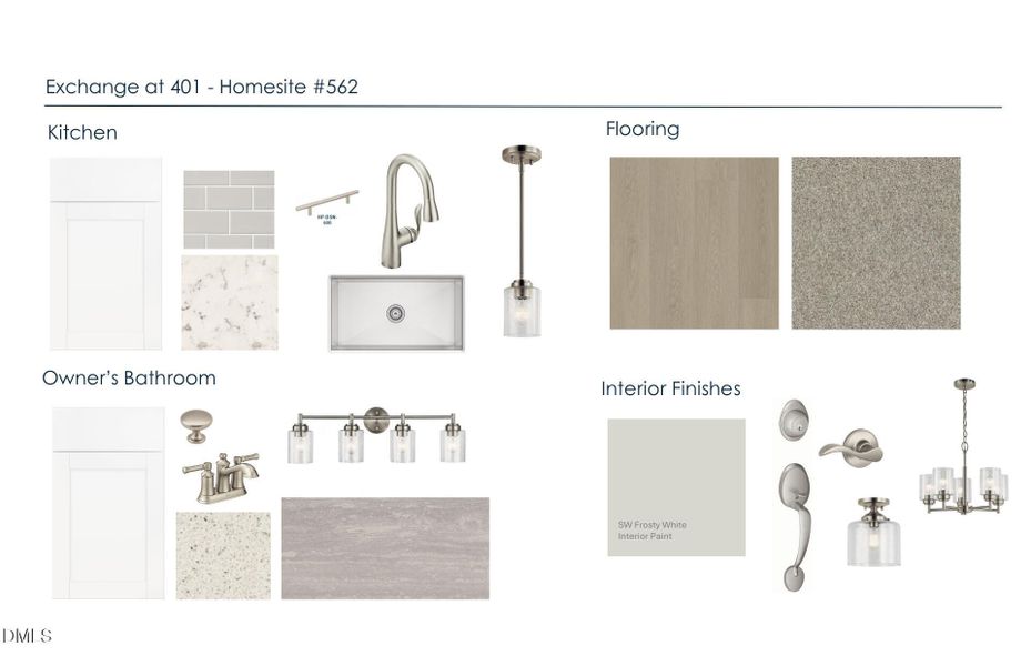 E401 Design Selections Lot #562