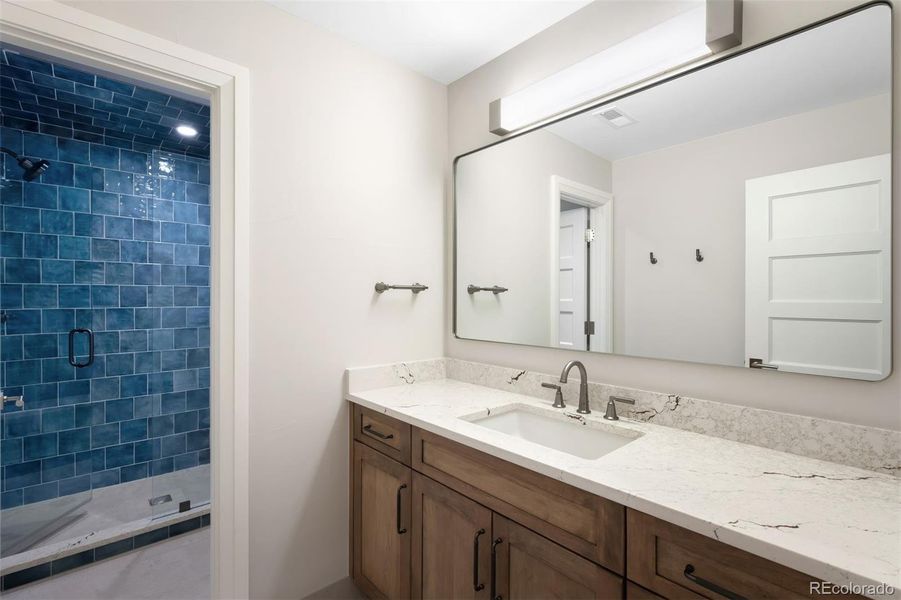 Furnished interior view inside a new home in , Denver (Image 15). Furnished interior view inside a new home in , Denver (Image 15).