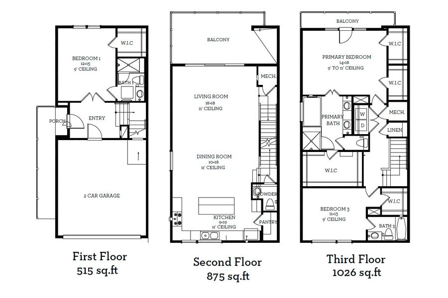 2D floor plan layout of this home in The Park at Sunridge, Austin, TX (Image 1). 2D floor plan layout of this home in The Park at Sunridge, Austin, TX (Image 1).