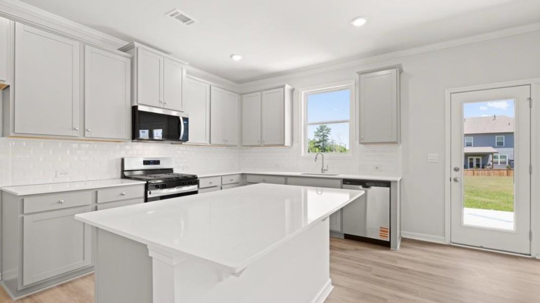 Furnished interior view inside a new home in Hamptons at Riverwood South, Dallas (Image 4). Furnished interior view inside a new home in Hamptons at Riverwood South, Dallas (Image 4).