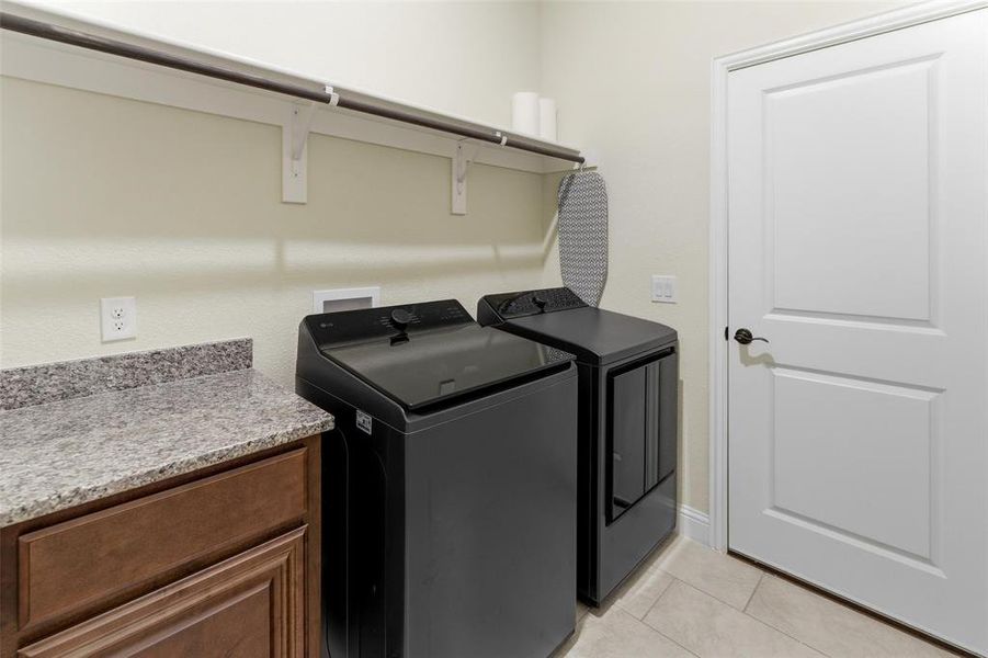 Furnished interior view inside a new home in , Godley (Image 12).