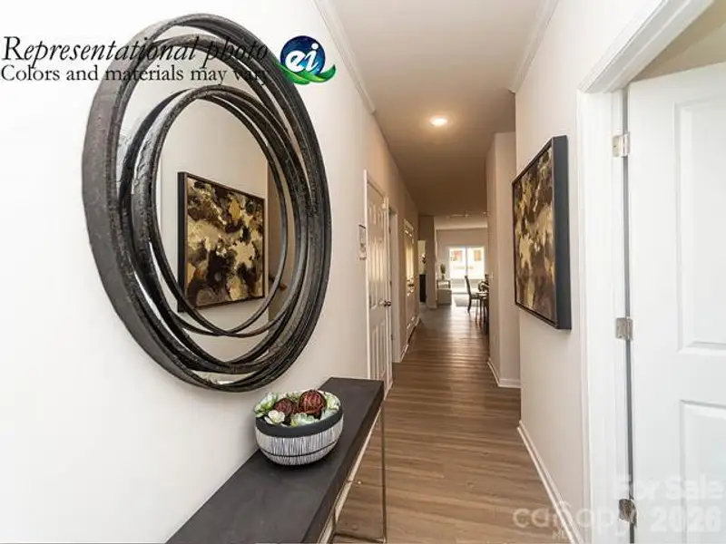 Furnished interior view inside a new home in The Vines, Charlotte (Image 4).