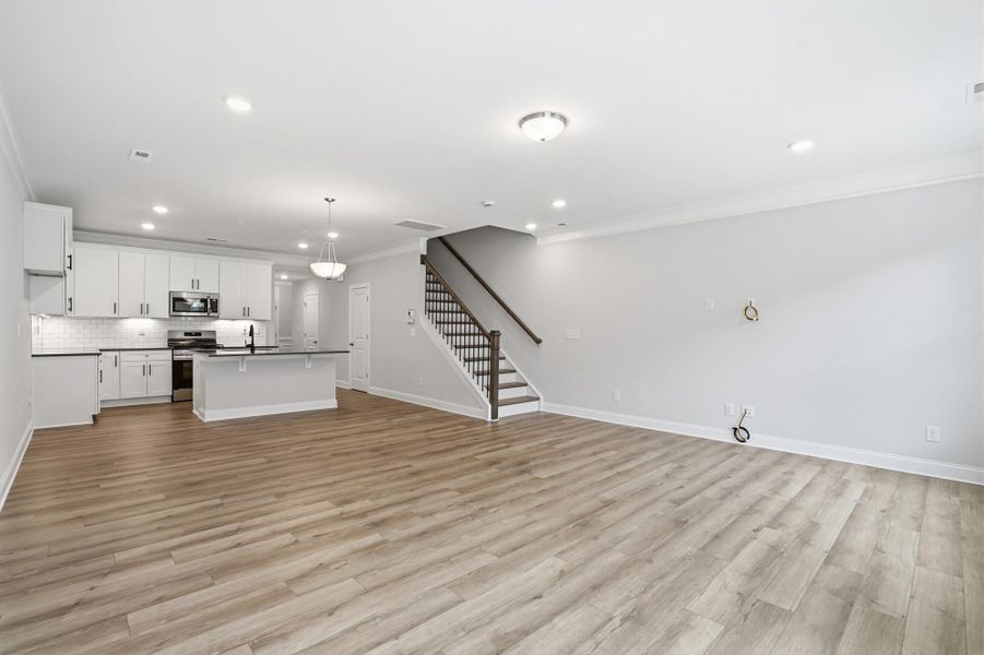 Spacious, unfurnished interior of a new home in Harrisburg Village Townhomes, Harrisburg (Image 20).