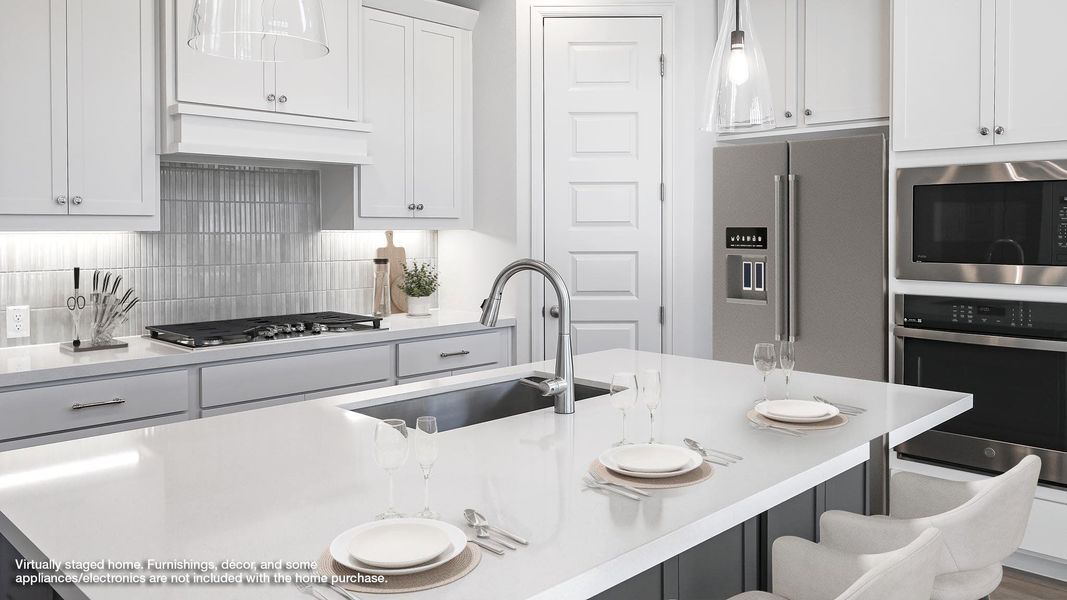 Furnished interior view inside a new home in Juniper Springs, Lockhart (Image 6).