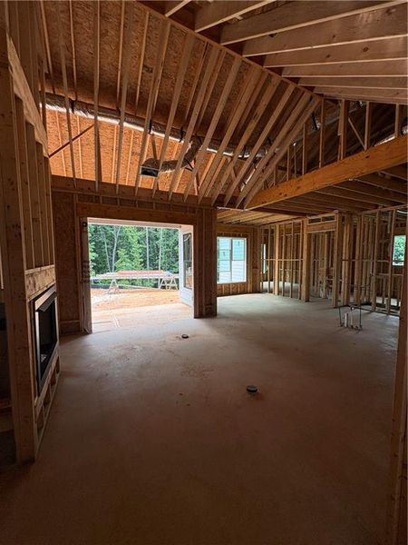 In-progress construction of a new home in , Holly Springs, GA (Image 26). In-progress construction of a new home in , Holly Springs, GA (Image 26).