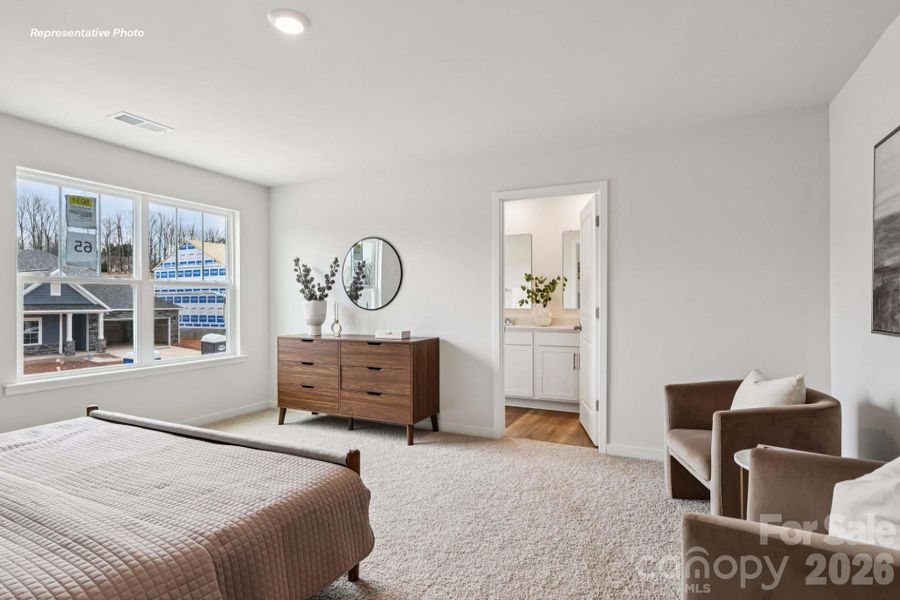 Furnished interior view inside a new home in Villages of Maiden, Maiden (Image 6). Furnished interior view inside a new home in Villages of Maiden, Maiden (Image 6).